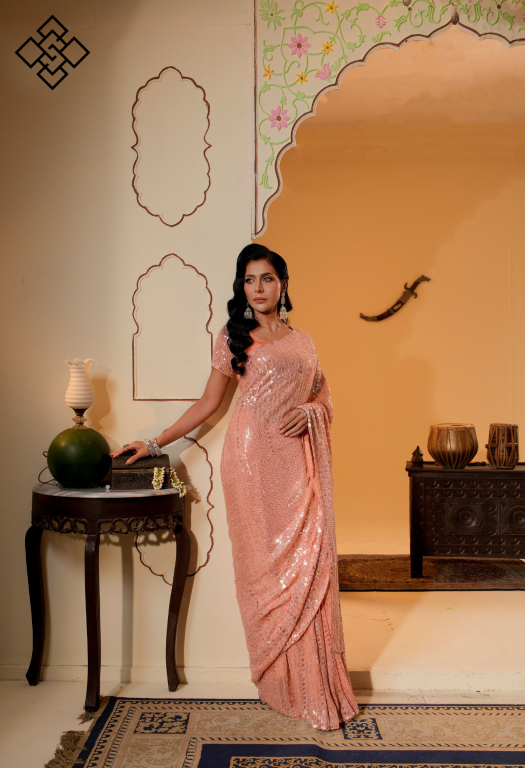 Radiance Sequin Saree